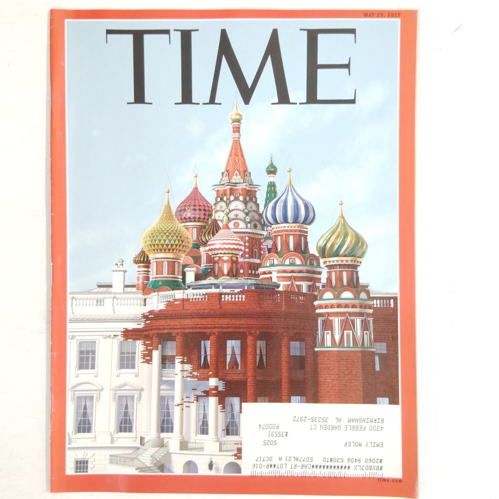 TIME Magazine May 29 2017 Trump Test Russia Cover Vol 189 No 20 Back Issue
